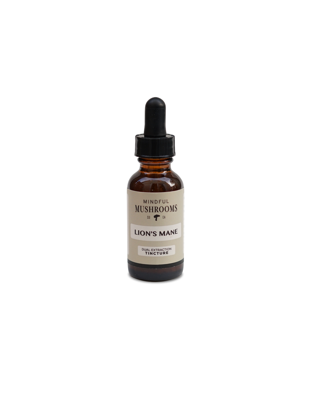 Mindful Mushrooms - Lion's Mane Mushroom Tincture - 30mL - 30 Servings image 0