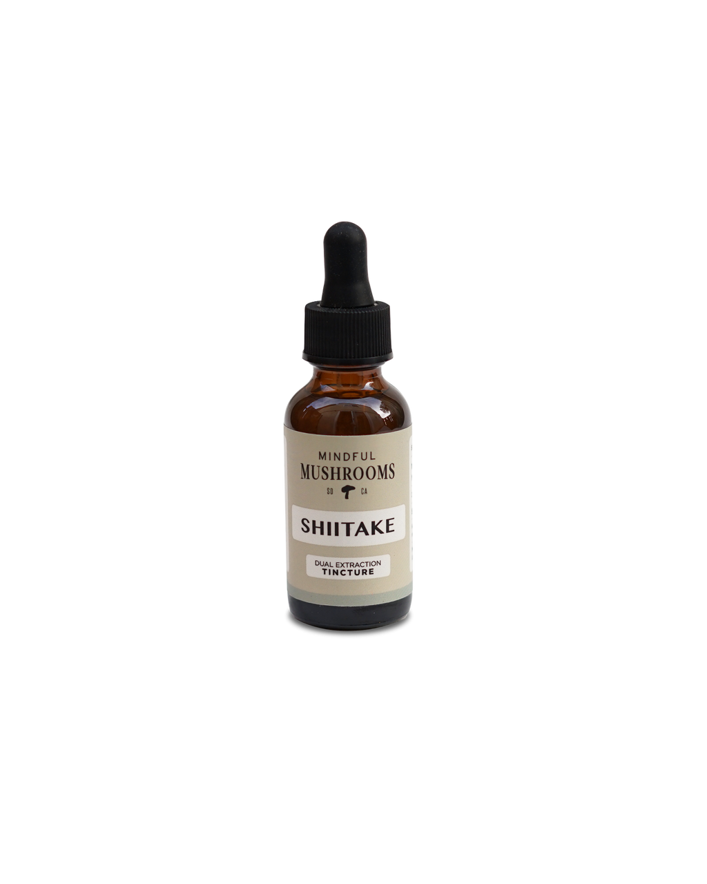 Mindful Mushrooms - Shiitake Mushroom Tincture - 30mL - 30 Servings image 0
