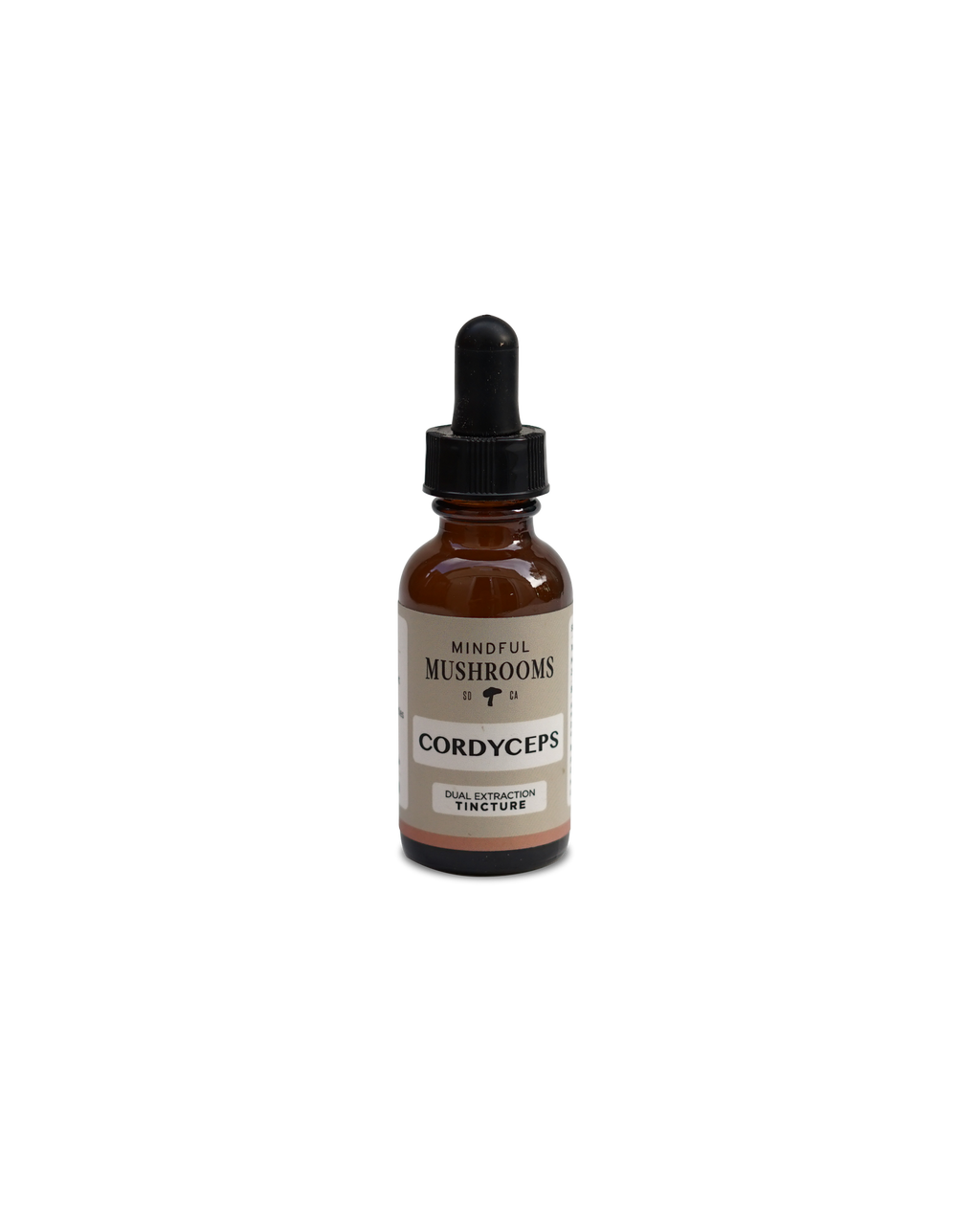 Mindful Mushrooms - Cordyceps Mushroom Tincture - 30mL - 30 Servings image 0