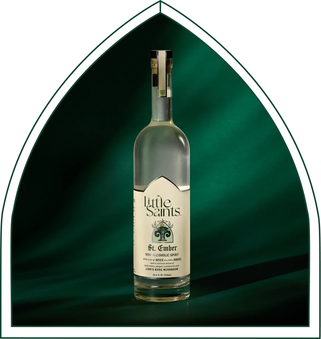 Little Saints - St. Ember Non-Alcoholic Spirit - Lion's Mane - 750mL - 100mg per serving - 13 Servings