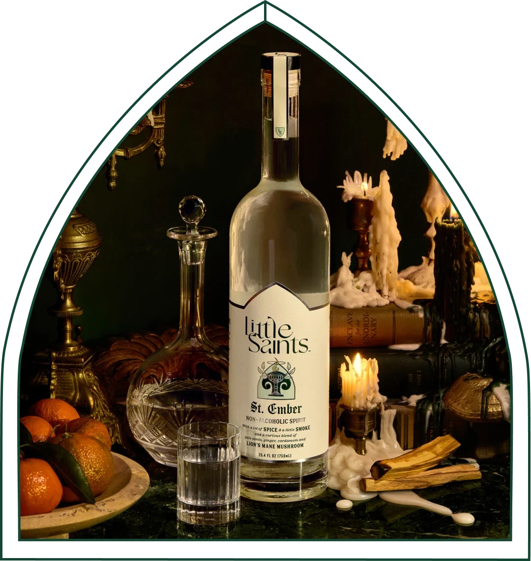 Little Saints - St. Ember Non-Alcoholic Spirit - Lion's Mane - 750mL - 100mg per serving - 13 Servings