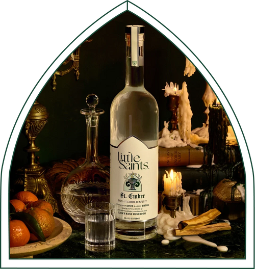 Little Saints - St. Ember Non-Alcoholic Spirit - Lion's Mane - 750mL - 100mg per serving - 13 Servings