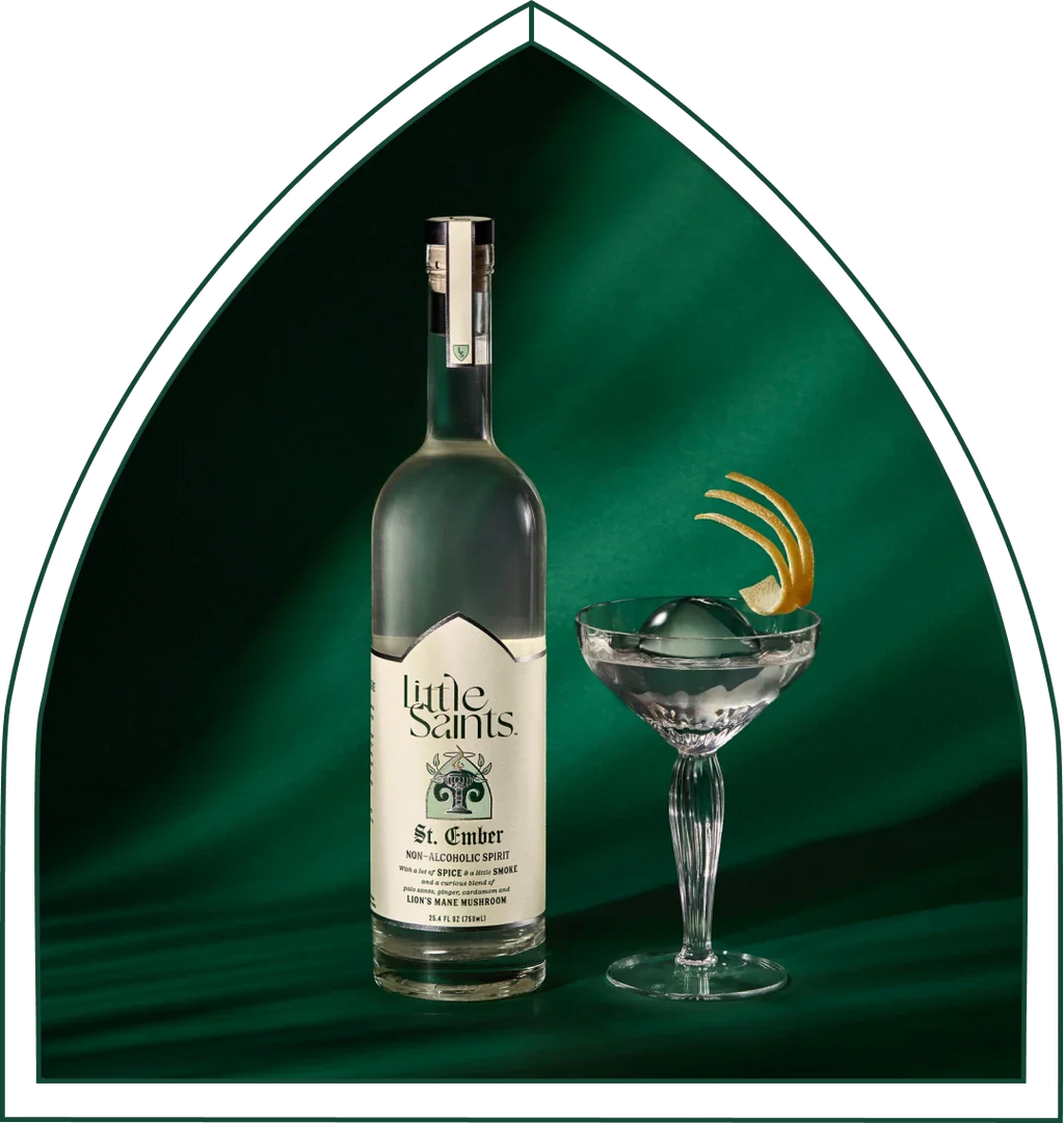Little Saints - St. Ember Non-Alcoholic Spirit - Lion's Mane - 750mL - 100mg per serving - 13 Servings