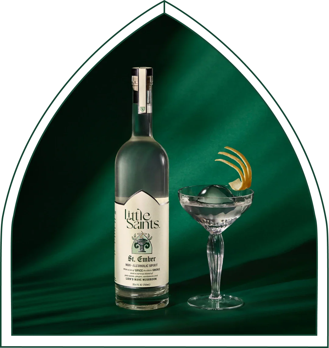 Little Saints - St. Ember Non-Alcoholic Spirit - Lion's Mane - 750mL - 100mg per serving - 13 Servings