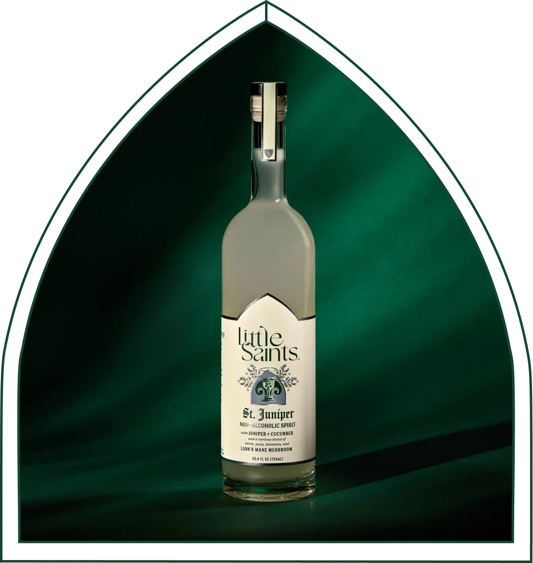 Little Saints - St. Juniper Non-Alcoholic Spirit - Lion's Mane - 750mL - 100mg per serving - 13 Servings