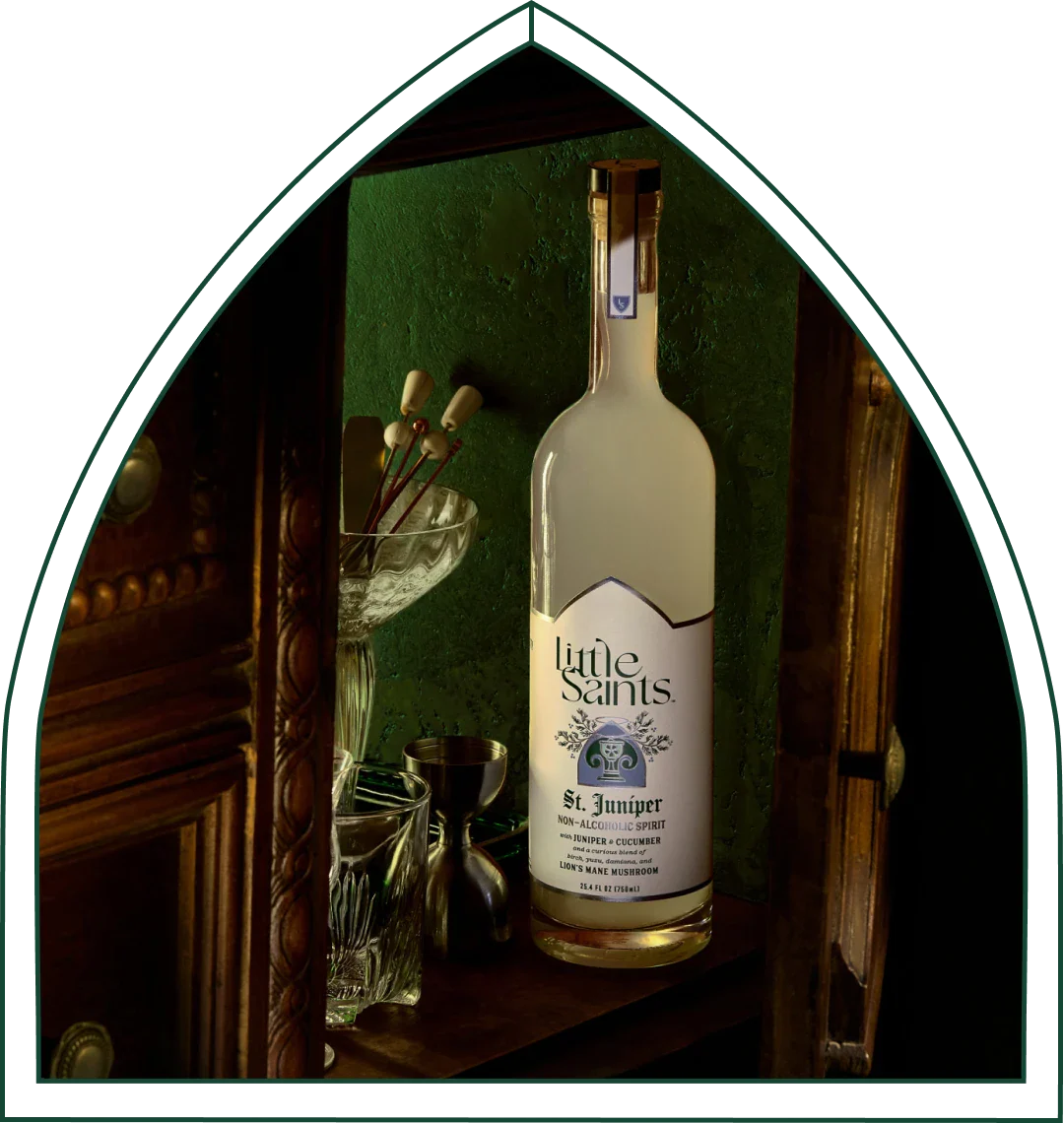Little Saints - St. Juniper Non-Alcoholic Spirit - Lion's Mane - 750mL - 100mg per serving - 13 Servings