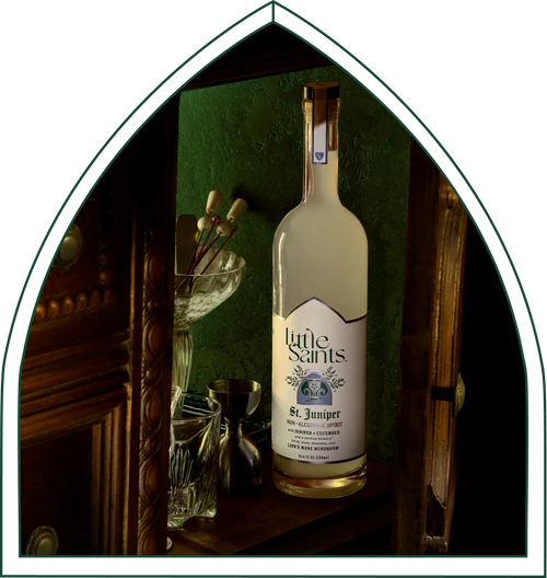 Little Saints - St. Juniper Non-Alcoholic Spirit - Lion's Mane - 750mL - 100mg per serving - 13 Servings