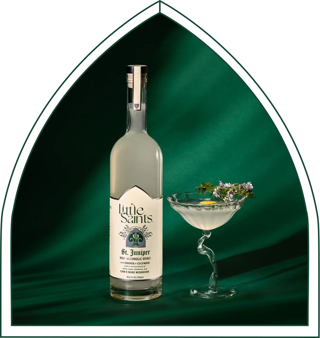 Little Saints - St. Juniper Non-Alcoholic Spirit - Lion's Mane - 750mL - 100mg per serving - 13 Servings