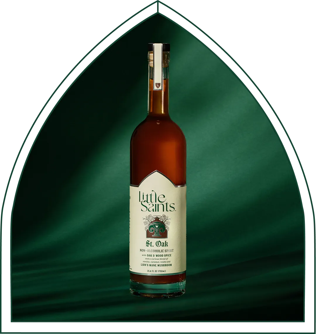 Little Saints - St. Oak Non-Alcoholic Spirit - Lion's Mane - 750mL - 100mg per serving - 13 Servings