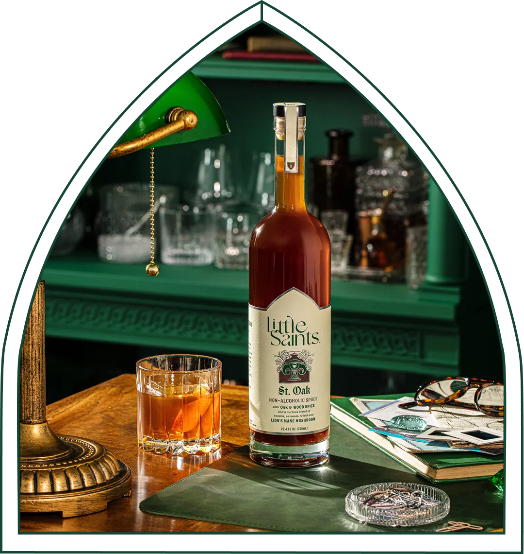 Little Saints - St. Oak Non-Alcoholic Spirit - Lion's Mane - 750mL - 100mg per serving - 13 Servings