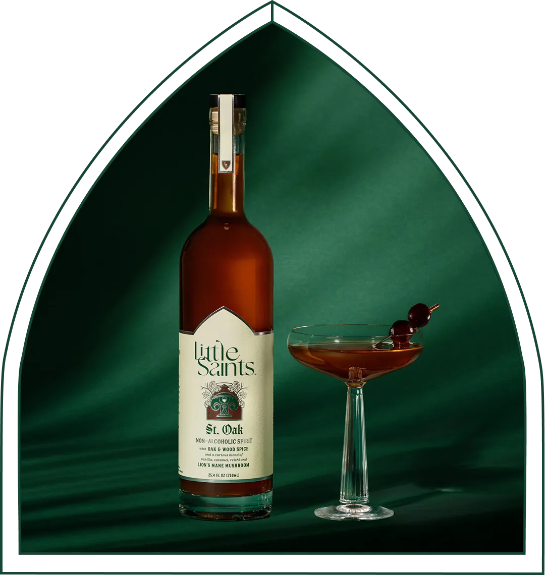 Little Saints - St. Oak Non-Alcoholic Spirit - Lion's Mane - 750mL - 100mg per serving - 13 Servings