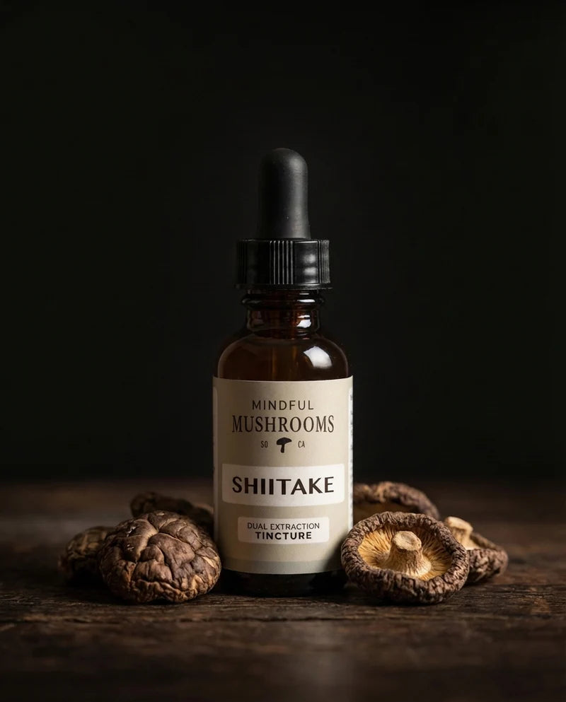 Mindful Mushrooms - Shiitake Mushroom Tincture - 30mL - 30 Servings