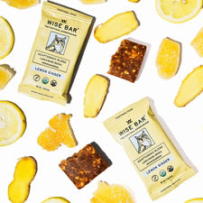 Wise Bar - Functional Superfood Bar - Lemon Ginger - 12ct - 12 servings