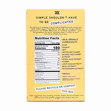 Wise Bar - Functional Superfood Bar - Lemon Ginger - 12ct - 12 servings