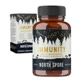 North Spore - Immunity Organic Multi-Mushroom Extract Capsules - 60ct - 60 Servings image 0