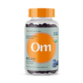 Om Mushroom Superfood - Relax Mushroom Gummies - Blueberry - 56ct - 28 Servings image 0