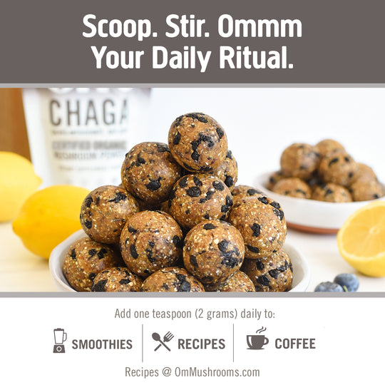 Om Mushroom Superfood - Chaga Organic Mushroom Powder - 200g - 100 Servings image 1