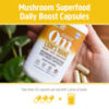 Om Mushroom Superfood - Lion’s Mane Mushroom Capsules - 90ct - 30 Servings - Image 3