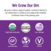 Om Mushroom Superfood - Mushroom Hot Chocolate Blend - 240g - 30 Servings - Image 3