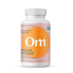 Om Mushroom Superfood - Immune Defense Mushroom Capsules - 90ct - 30 Servings