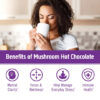 Om Mushroom Superfood - Mushroom Hot Chocolate Blend - 240g - 30 Servings - Image 6