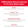 Om Mushroom Superfood - Immune Blend Organic Mushroom Powder - 200g - 100 Servings - Image 3