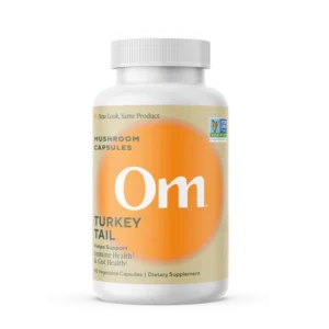 Om Mushroom Superfood - Turkey Tail Mushroom Capsules - 90ct - 30 Servings