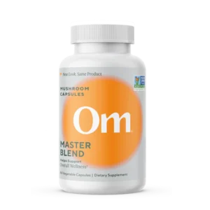 Om Mushroom Superfood - Master Blend Mushroom Capsules - 168ct - 56 Servings