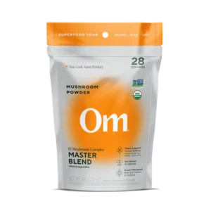 Om Mushroom Superfood - Master Blend Organic Mushroom Powder - 63g - 28 Servings