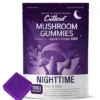 Cutleaf – Nighttime Reishi Relax & Sleep Mushroom Gummies – Lavender Honey – 8ct – 1000mg + 5mg CBD + 5mg CBN per Serving – 8 Servings
