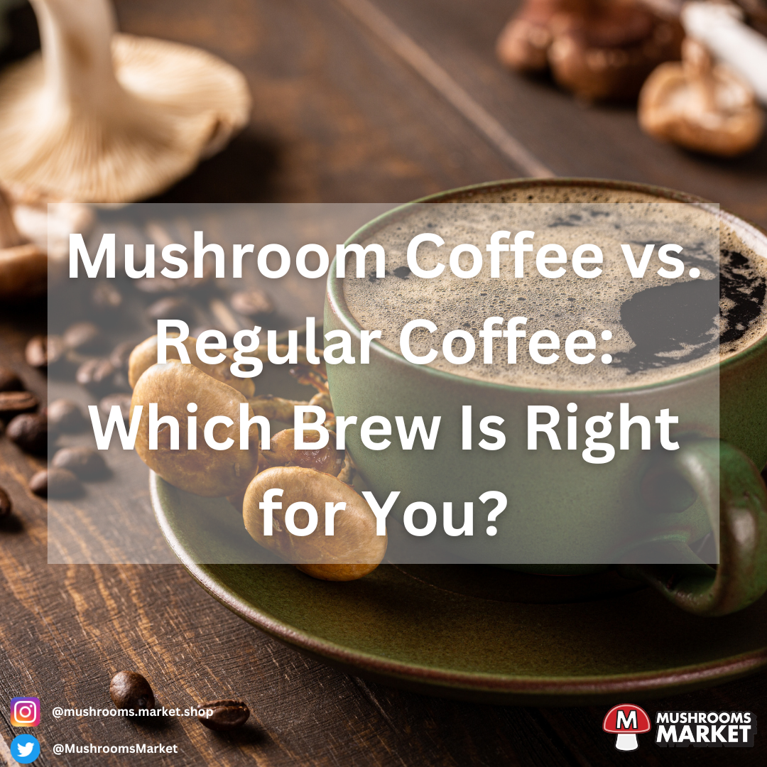 Mushroom Coffee vs. Regular Coffee Which Brew Is Right for You