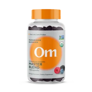 Om Mushroom Superfood - Master Blend Mushroom Gummies - Mixed Berry - 56ct - 28 Servings