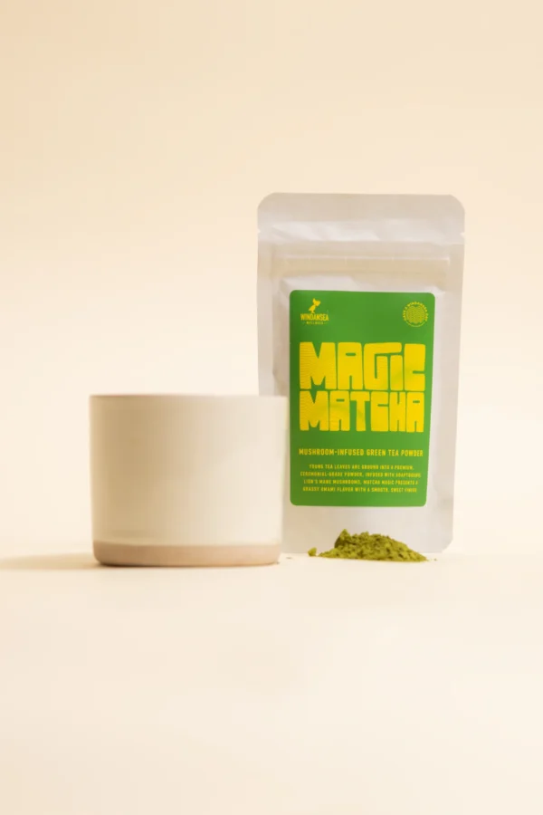 Windansea Coffee - Magic Matcha Mushroom Green Tea Powder - 50g - 400mg Lion's Mane per Serving - 20 Servings - Image 2